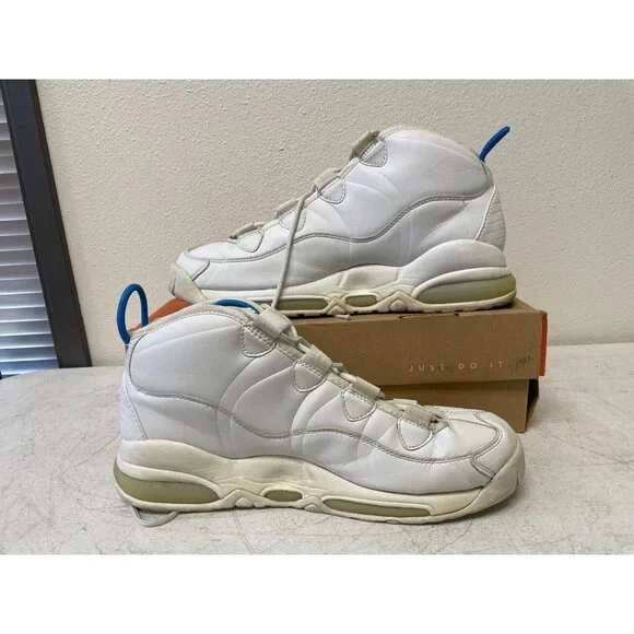 VNTG🔥 Sz 13 - Nike Air Max TEMPO White Royal Blue Vintage Pippen 624011-111